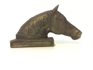 Head of a Horse, Birmingham Museums, Birmingham, England, bronze & black pigment.