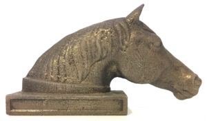 Head of a Horse, Birmingham Museums, Birmingham, England, polished bronze.
